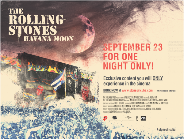 The Rolling Stones: концерт из Гаваны в кинотеатрах