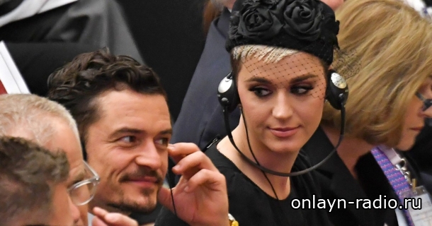 Кэти Перри и Орландо Блум на встрече с папой римским Франциском