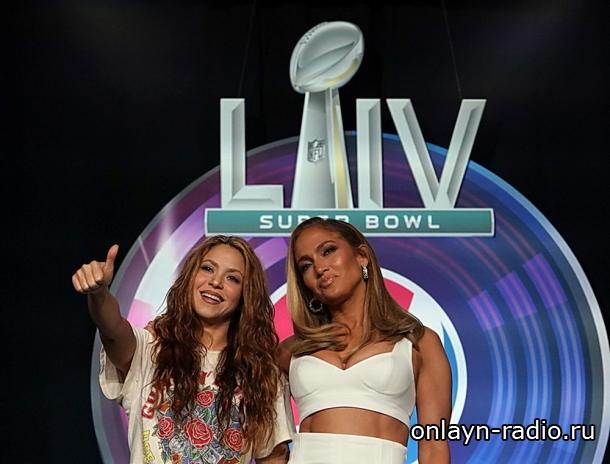 Дженнифер Лопес и Шакира перед завтрашним выступлением на Super Bowl